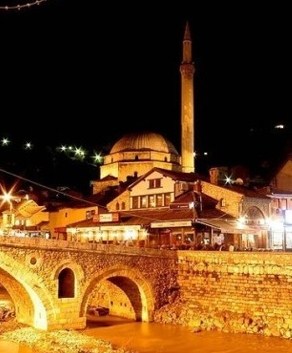 La moschea Sinan Pascià a Prizren, in Kosovo