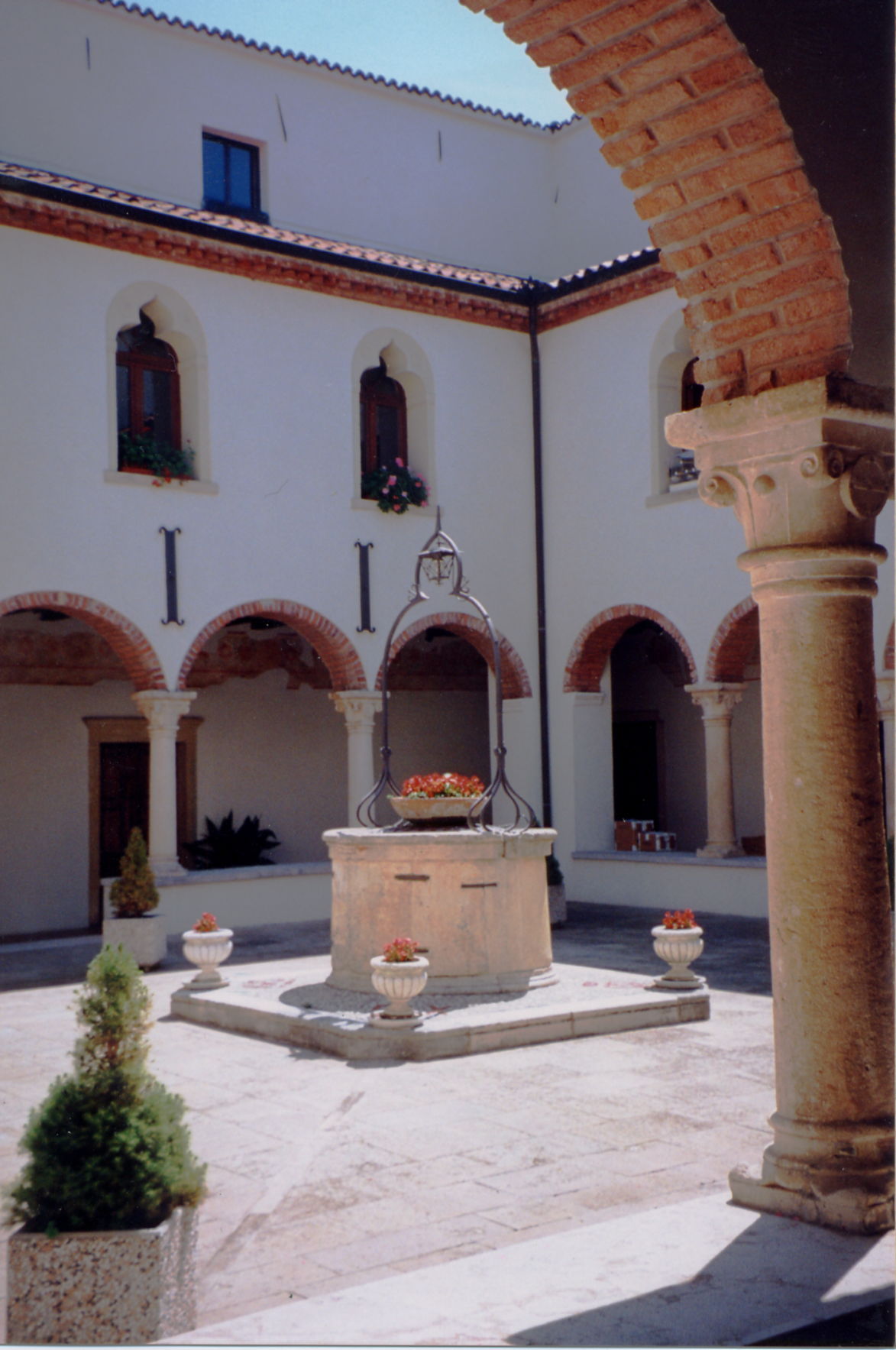 Il Chiostro del Convento di Santa maria del Cengio