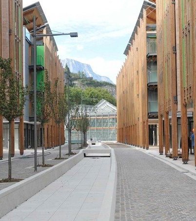 Trento, il quartiere delle Albere