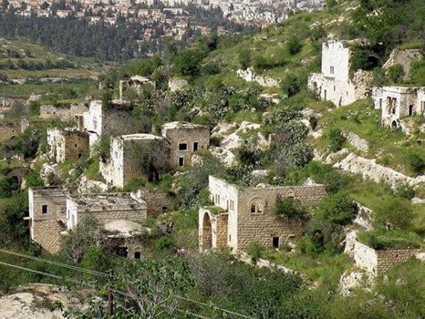 L'antica Lifta, nei pressi di Gerusalemme