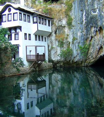 La tekija di Blagaj (Bosnia Erzegovina)