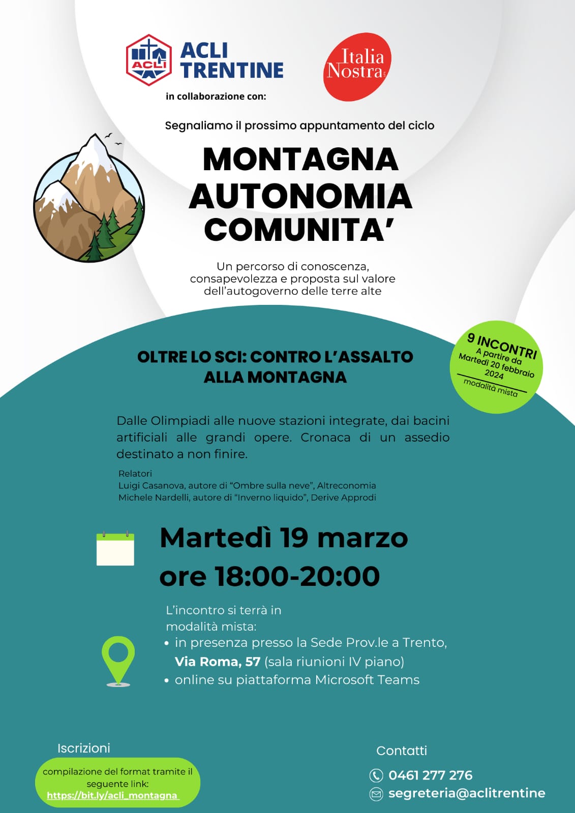 La locandina dell'evento