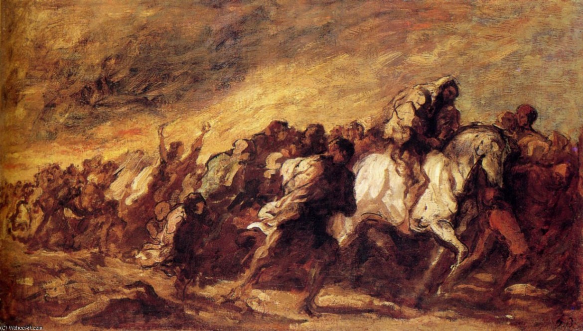Honoré Daumier, Fuggitivi