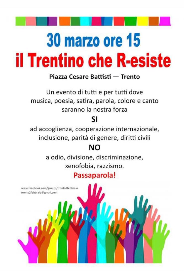 Il manifesto dell'evento