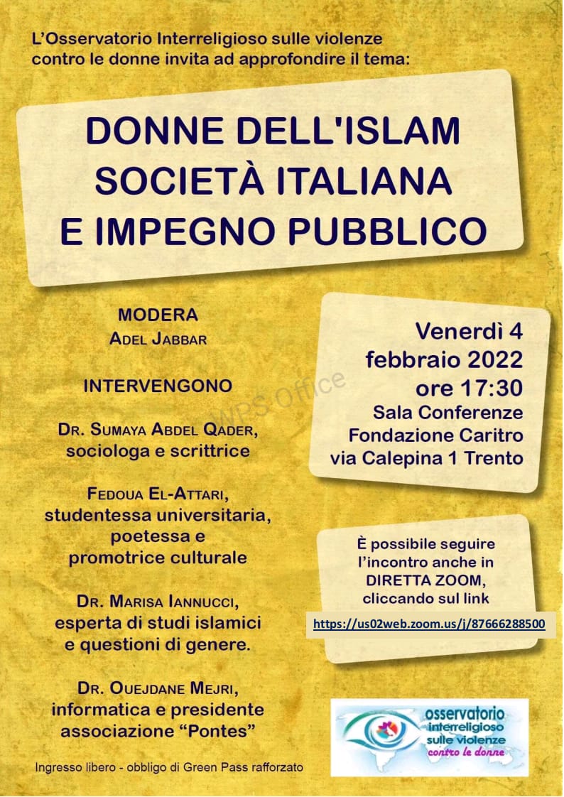 La locandina dell'evento