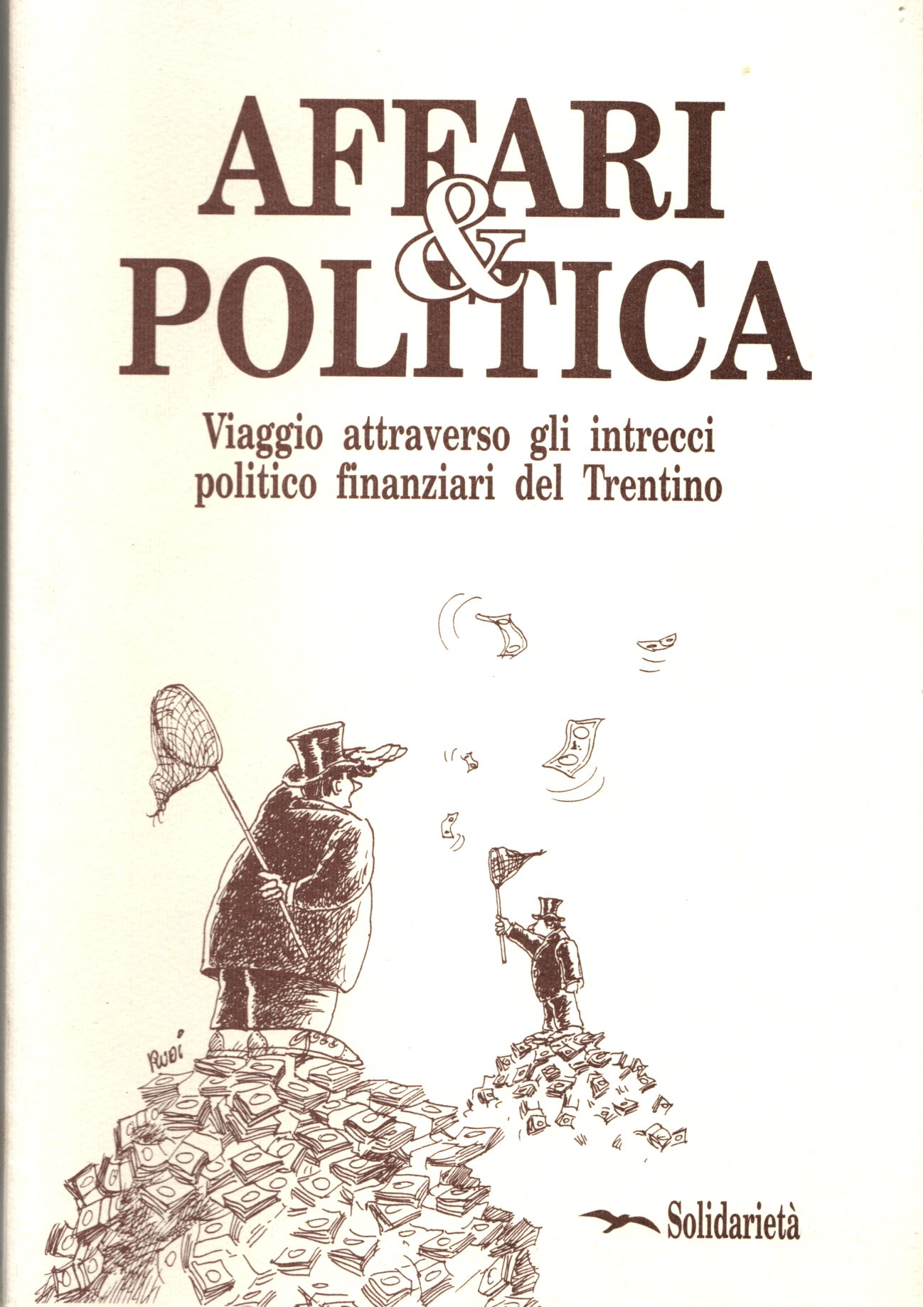 La prima di copertina del libro