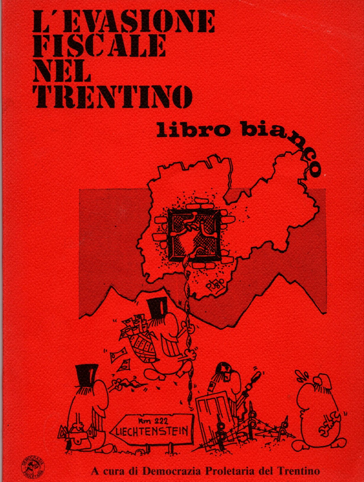 La prima di copertina del libro