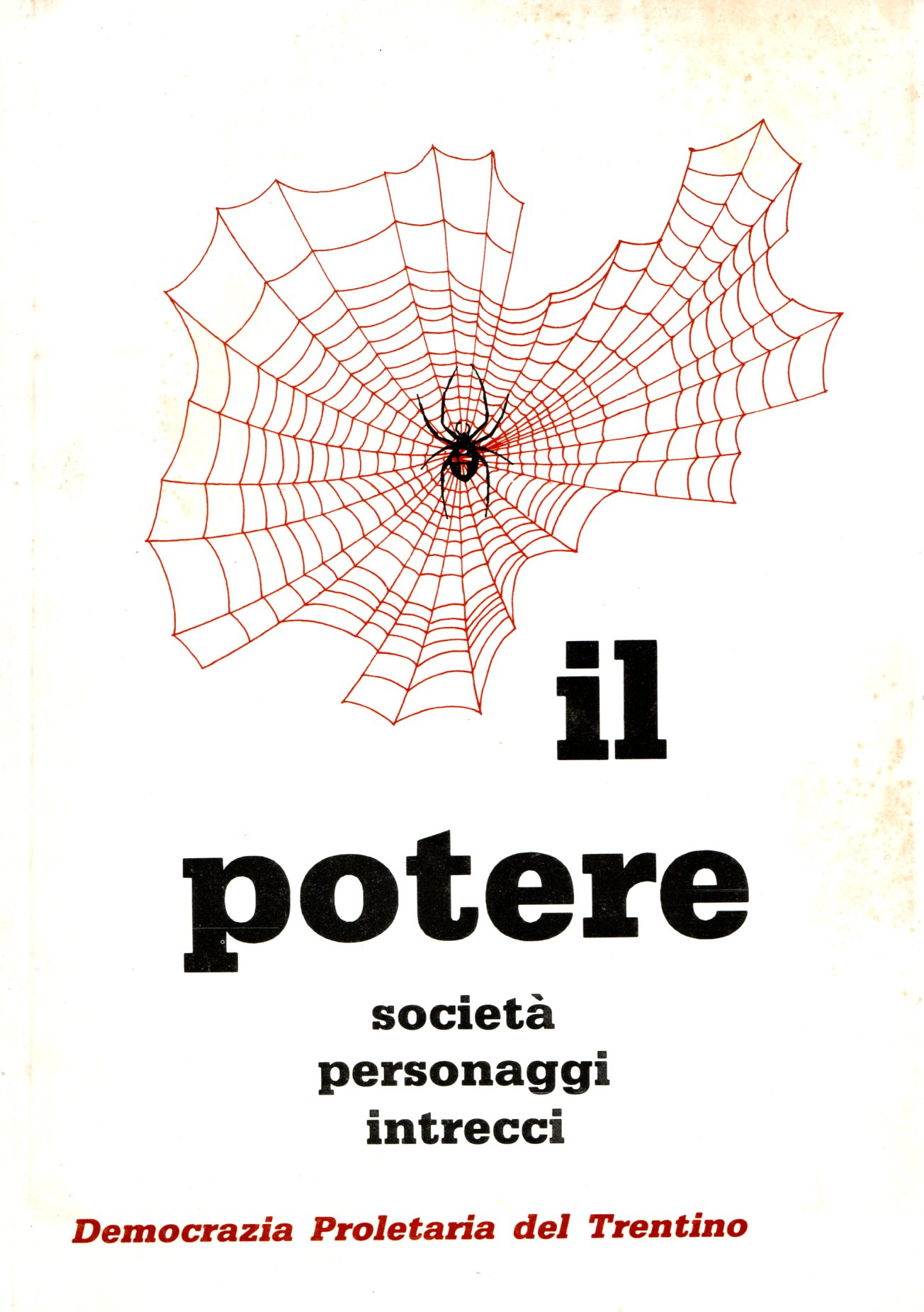 La prima di copertina del libro