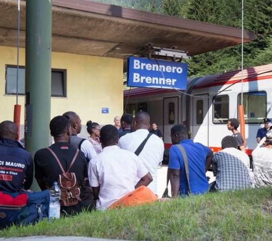 Migranti al Brennero