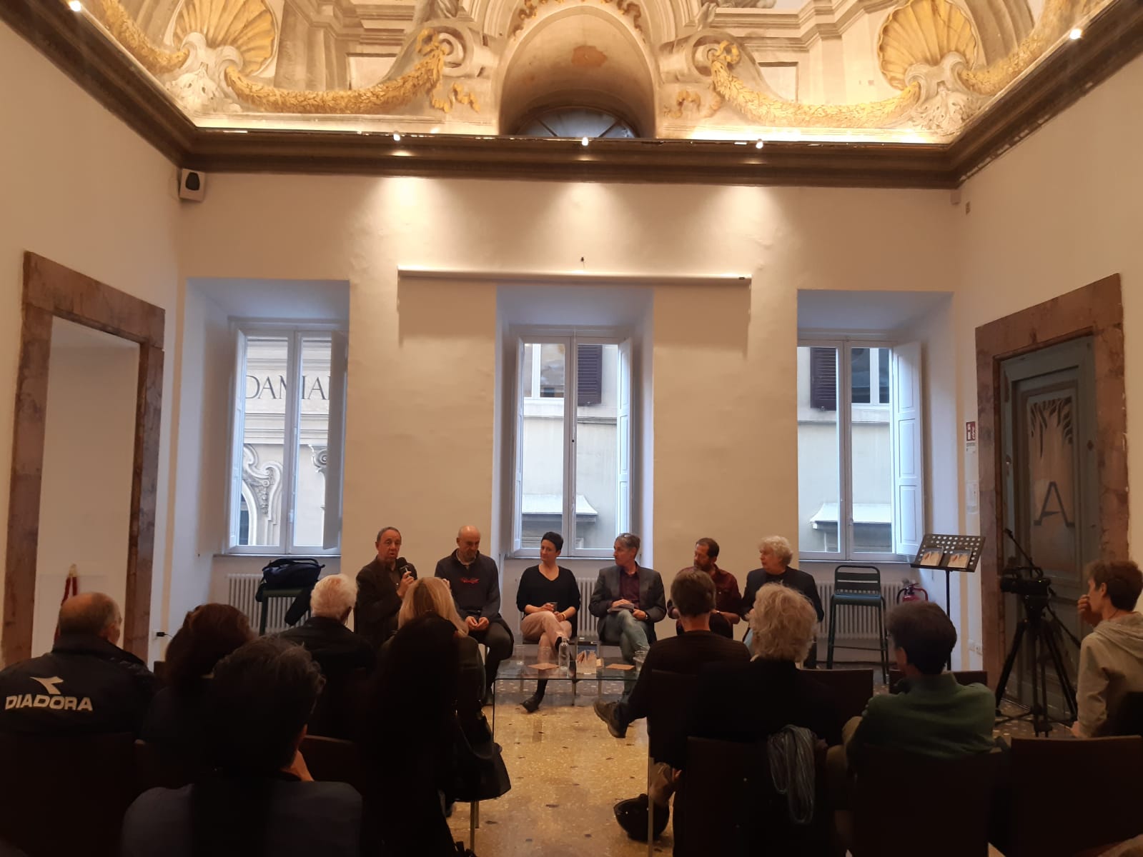 Un'immagine della presentazione di Roma