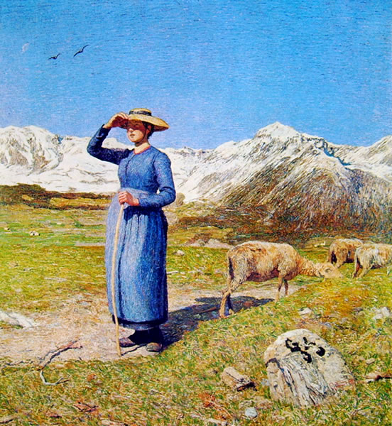 Segantini, Mezzogiorno sulle Alpi