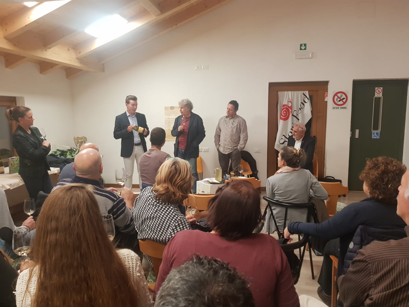 L'incontro precedente svoltosi al Mas del Gnac ad Isera