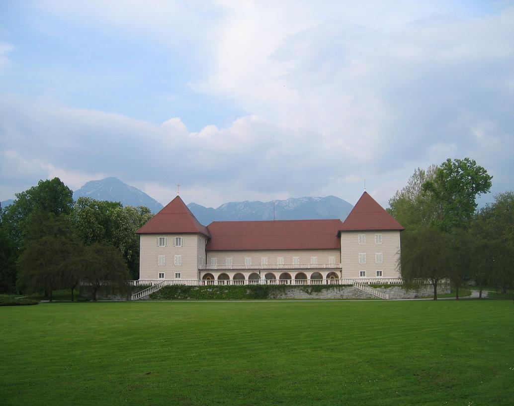 Il castello di Brdo pri Kranju - Foto Žiga (Public domain)