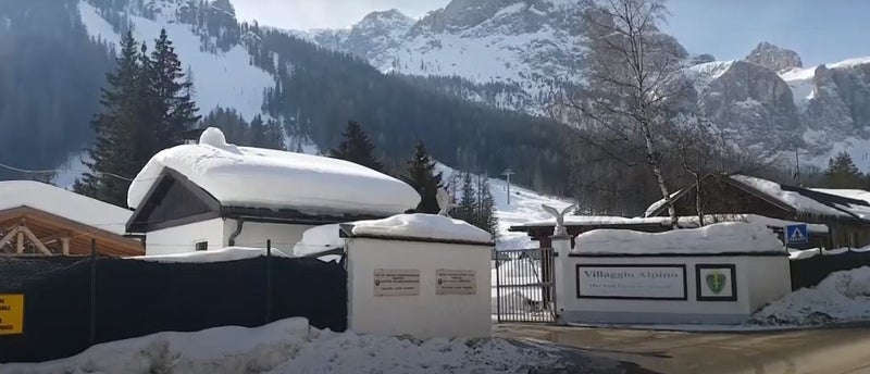 Un'immagine del Villaggio Alpino Tempesti