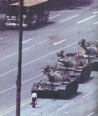 Piazza Tienanmen. Pechino, 1989